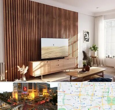 تی وی وال در جنت آباد تهران 