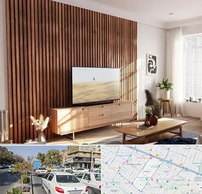 تی وی وال در مفتح مشهد 