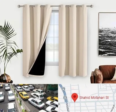 پرده فروشی در مطهری تهران