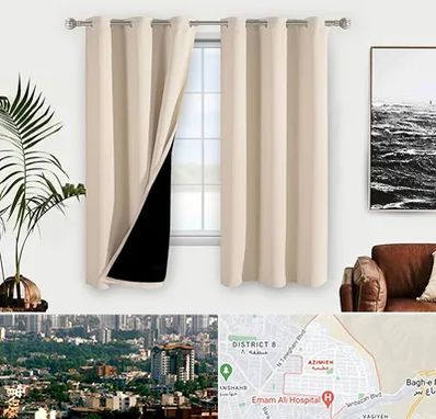 پرده فروشی در عظیمیه کرج 