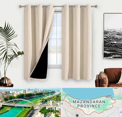 پرده فروشی در مازندران