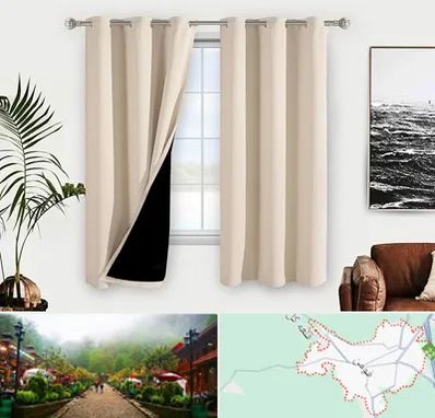 پرده فروشی در فومن