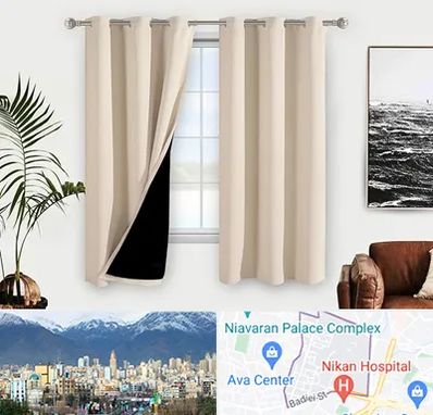 پرده فروشی در آجودانیه 