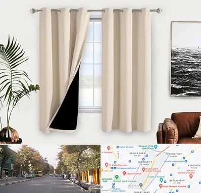 پرده فروشی در شریعتی 