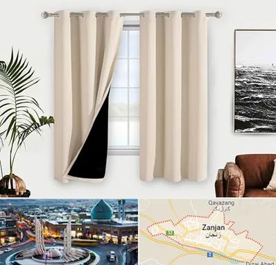 پرده فروشی در زنجان