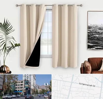 پرده فروشی در کامرانیه