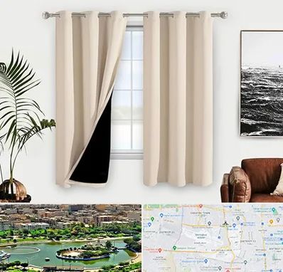 پرده فروشی در منطقه 9 تهران 