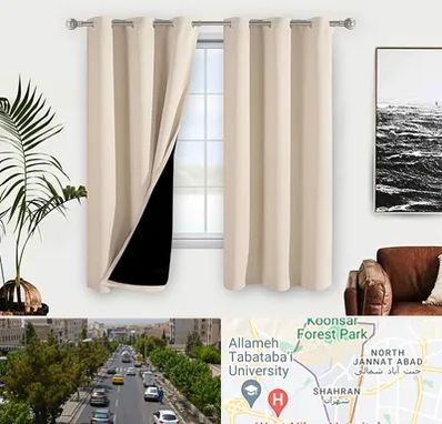 پرده فروشی در شهران 