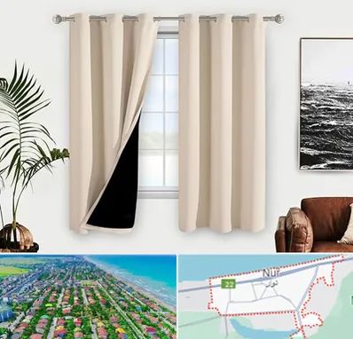 پرده فروشی در نور