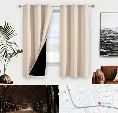 پرده فروشی در ابوریحان تبریز