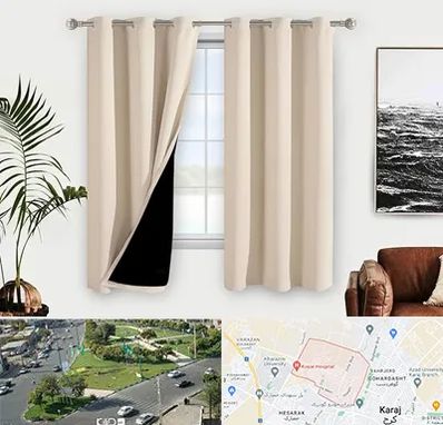 پرده فروشی در شاهین ویلا کرج 