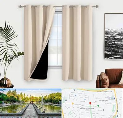 پرده فروشی در سرسبز 