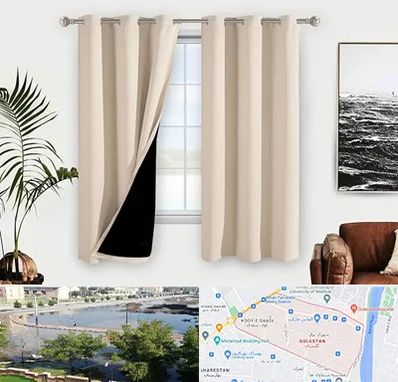 پرده فروشی در گلستان اهواز 