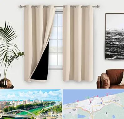 پرده فروشی در بابلسر