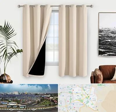 پرده فروشی در منطقه 15 تهران 