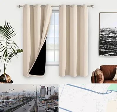 پرده فروشی در بلوار ارتش