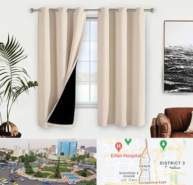 پرده فروشی در ونک 