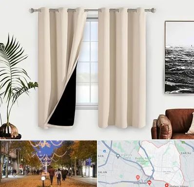 پرده فروشی در ولیعصر ارومیه