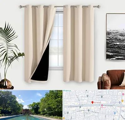 پرده فروشی در هشت بهشت اصفهان 