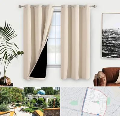 پرده فروشی در باغمیشه تبریز