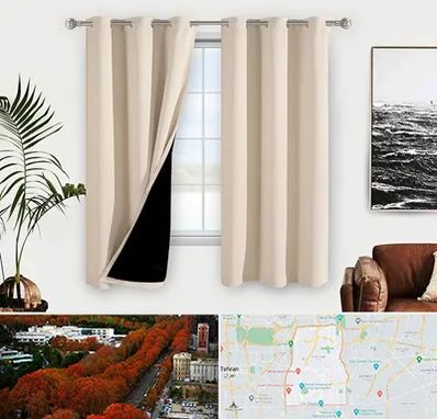 پرده فروشی در منطقه 6 تهران 