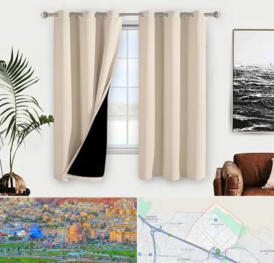 پرده فروشی در رشدیه تبریز