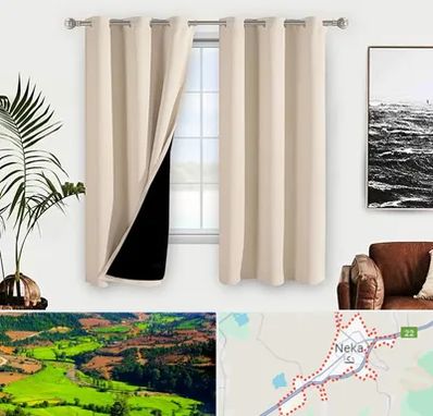 پرده فروشی در نکا