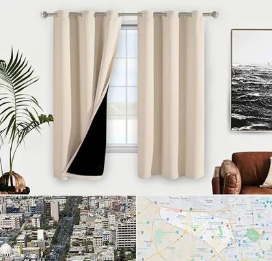 پرده فروشی در منطقه 18 تهران 