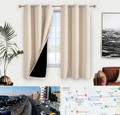 پرده فروشی در پیروزی 