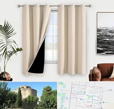 پرده فروشی در مرداویج اصفهان 