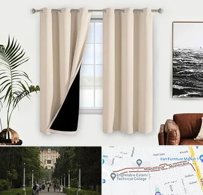 پرده فروشی در بلوار معلم رشت 