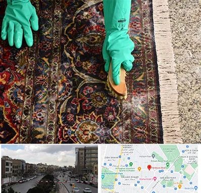 فرش شویی در بلوار فردوسی مشهد 