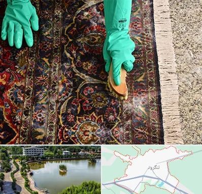 فرش شویی در لنگرود