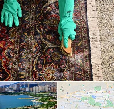 فرش شویی در منطقه 22 تهران