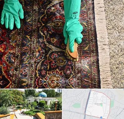 فرش شویی در باغمیشه تبریز