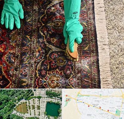 فرش شویی در وکیل آباد مشهد 