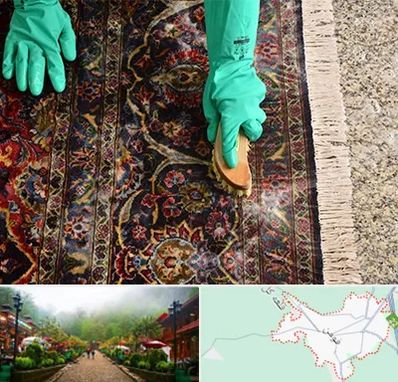 فرش شویی در فومن