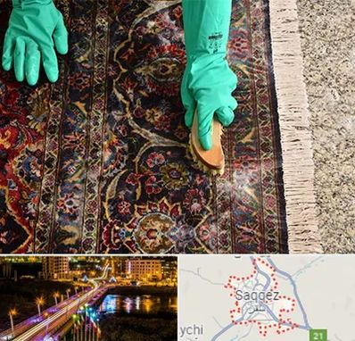 فرش شویی در سقز