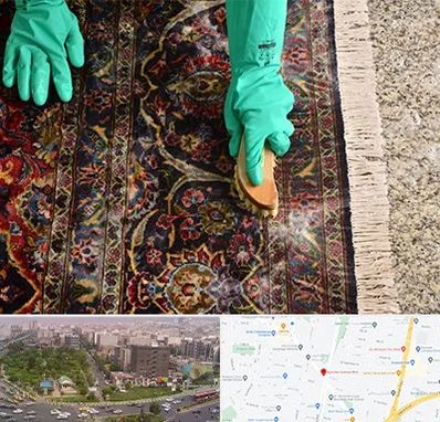 فرش شویی در آیت الله کاشانی 