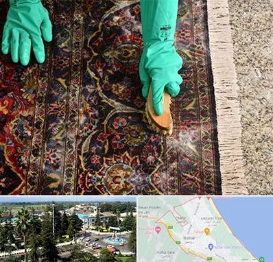 فرش شویی در رودسر