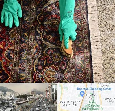 فرش شویی در پونک 