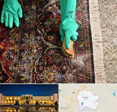 فرش شویی در برازجان