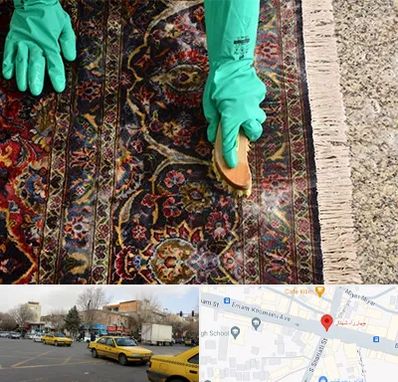 فرش شویی در شهناز تبریز