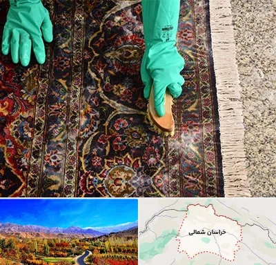 فرش شویی در خراسان شمالی
