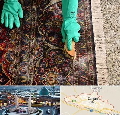 فرش شویی در زنجان