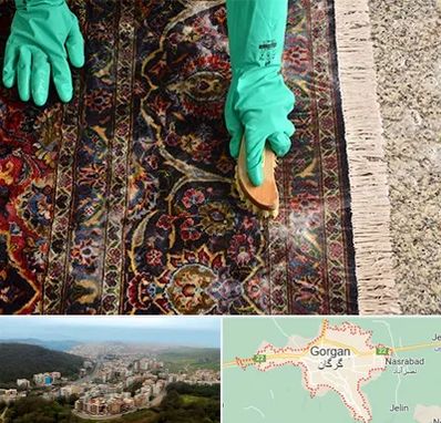 فرش شویی در گرگان