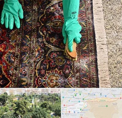 فرش شویی در منطقه 13 تهران 