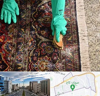 فرش شویی در سعادت آباد 