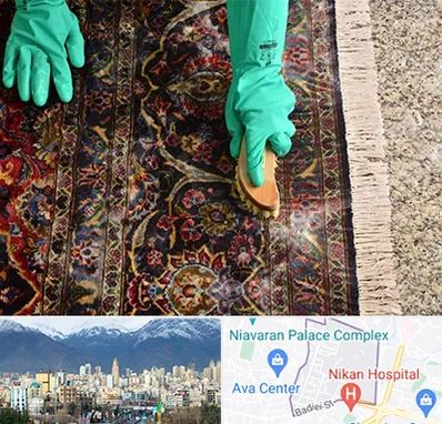 فرش شویی در آجودانیه 