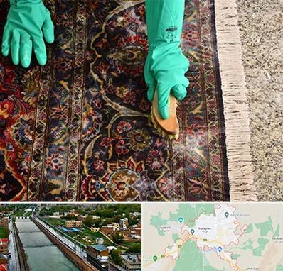 فرش شویی در مراغه